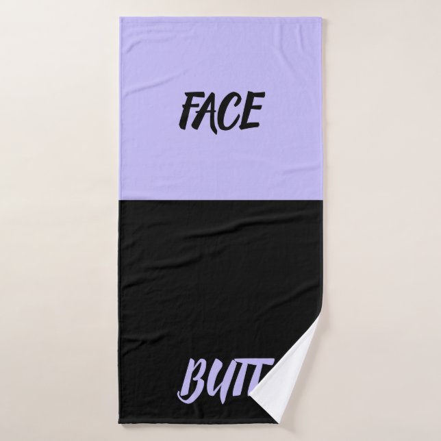 HINTERN-OBERFLÄCHEN BADHANDTUCH SET (Badehandtuch)