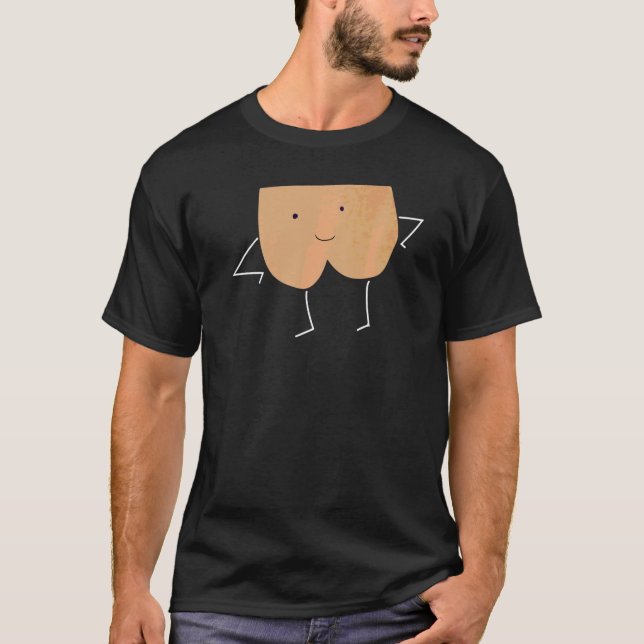 Hintern T-Shirt (Vorderseite)
