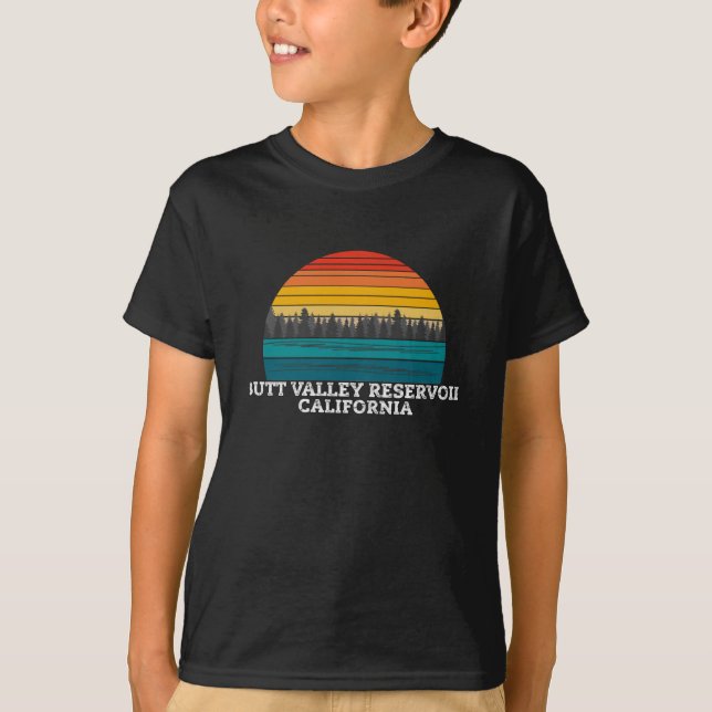 HINTERN VALLEY RESERVOIR KALIFORNIA T-Shirt (Vorderseite)