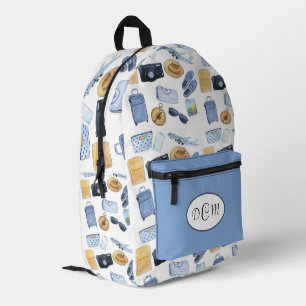 Hinterpack zum Thema Reisedesign Bedruckter Rucksack