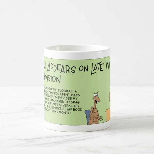 Hinterwelle auf Spät- Fernsehen Kaffeetasse (Mittel)
