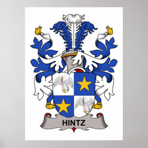 Hintz Familienwappen Poster