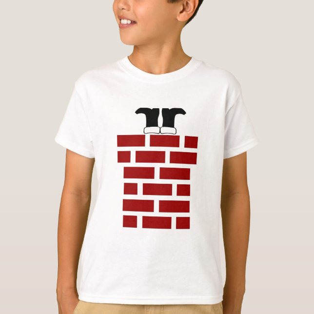 Hinunter den Kamin - KinderT - Shirt (Vorderseite)