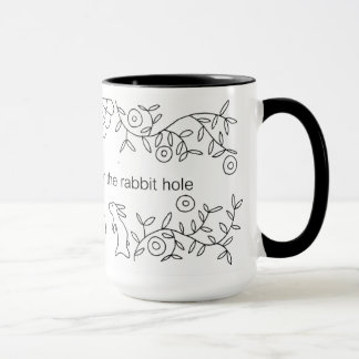 Hinunter den Kaninchenbau Sarah Fielke BOM 2017 Tasse