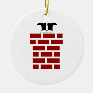 Hinunter die Kamin-Verzierung Keramik Ornament