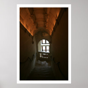 Hinunter die Treppe Poster