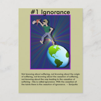 Hinweis #1 Ignoranz - von der abhängigen Entstehun Postkarte