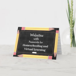 Hinweis für den Chalkboard-Klassenressourcen-Organ Karte