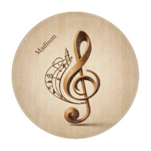 Hinweis für individuelle Name- und Textmusik Schneidebrett