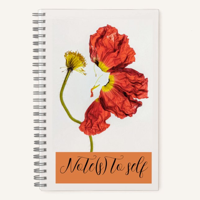 Hinweis für Selbstspirale-Notebook Notizbuch (Vorderseite)