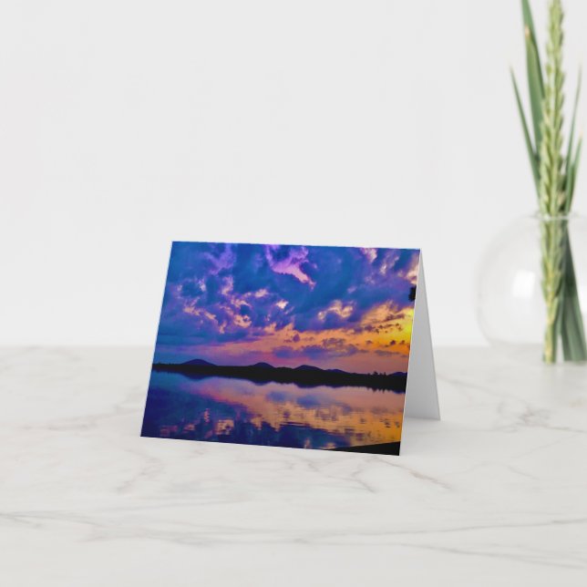 Hinweis: innen leer: jeder Anlass Karte (Vorderseite)