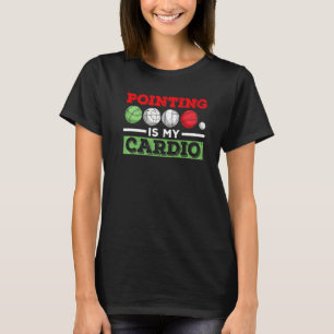 Hinweis ist mein Cardio-Zitat für einen italienisc T-Shirt