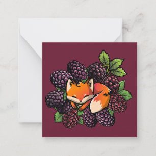 Hinweis: Karte: BlackBerry Fox Mitteilungskarte