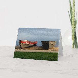 HINWEIS: Lake Harriet, "Boats", Mpls, MN_ Card Karte