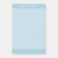 Hinweis Pad - Weißer Helm mit Text