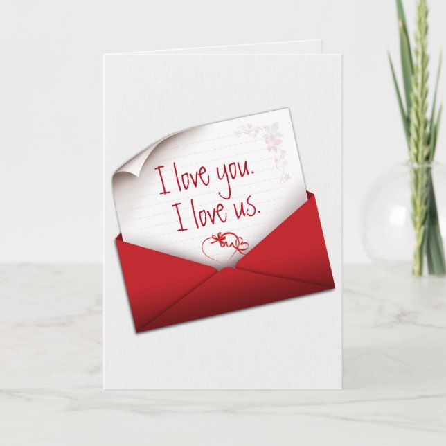 Hinweis zur Valentinischen Liebe in der Roten Umsc Karte (Vorderseite)