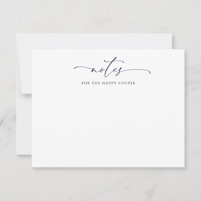 Hinweise für die Couple Wedding Advice Card Dankeskarte (Vorderseite)
