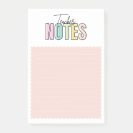 Hinweise für Lehrer - Nachhinweise Post-it Klebezettel