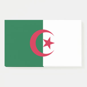 Hinweise unter der Flagge Algeriens Post-it Klebezettel