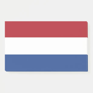 Hinweise unter der Flagge der Niederlande Post-it Klebezettel