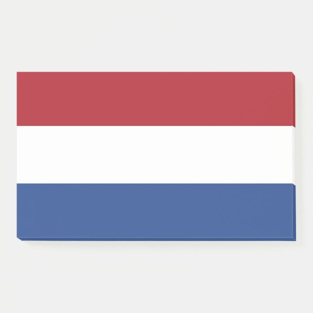 Hinweise unter der Flagge der Niederlande Post-it Klebezettel (Vorderseite)
