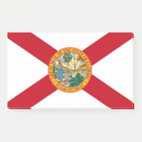 Hinweise unter der Flagge von Florida, USA