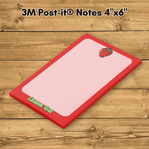 Hinweise zu Erdbeeren Post-it Klebezettel