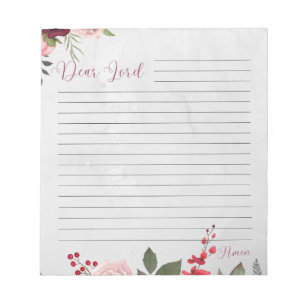 Hinweise zu Gott Notepad Notizblock