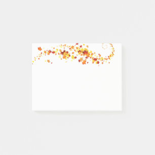 Hinweise zur Herbstpost Post-it Klebezettel