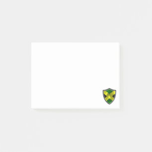 Hinweise zur jamaikanischen Flagge Post-it Klebezettel