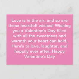 Hinweise zur Liebe: Süße dich durch Postkarte