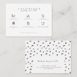  Hinweise zur Schmuckpflege | Earring Care | Doodl Visitenkarte