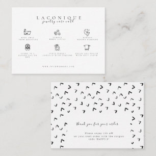  Hinweise zur Schmuckpflege   Earring Care   Doodl Visitenkarte