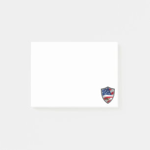 Hinweise zur US-Flagge Post-it Klebezettel