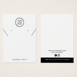 Hinzufügen der Grafikkarte für die Kette Ohrringe 