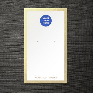 Hinzufügen der Logo-Gold-Border-Werbekarte