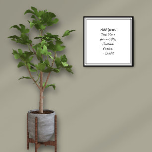 Hinzufügen der minimalen kursiven Grenze für den b Poster