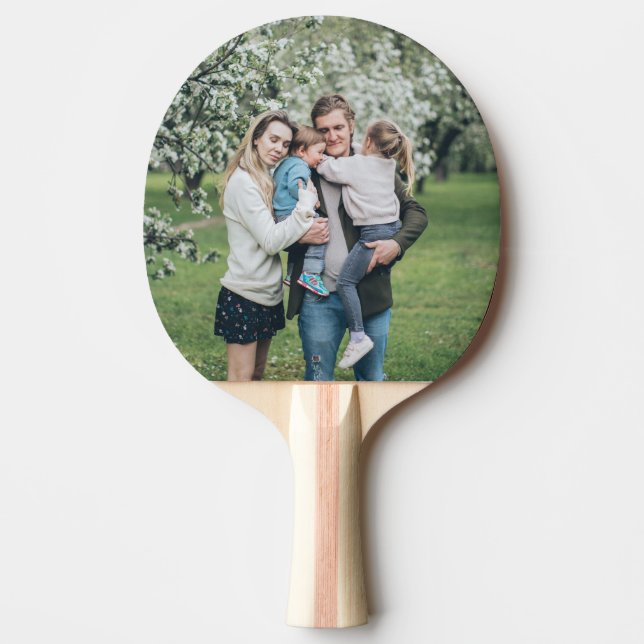 Hinzufügen des Fotos für die Familie Tischtennis Schläger (Vorderseite)