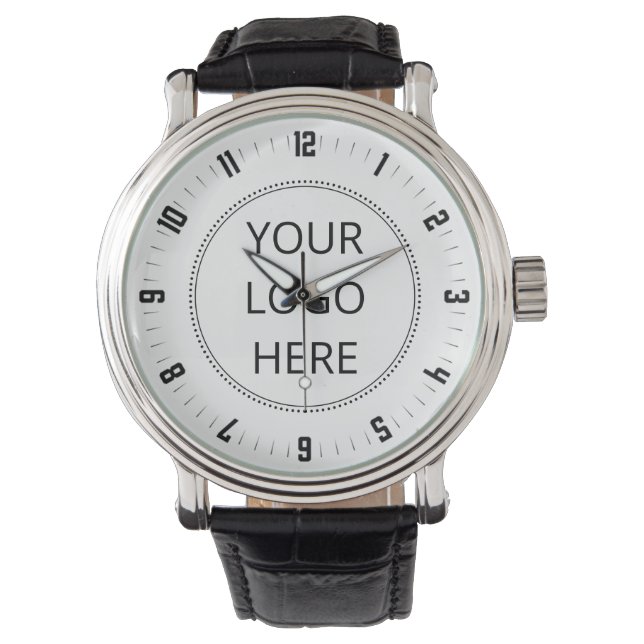 Hinzufügen des Round-Logos Armbanduhr (Vorderseite)