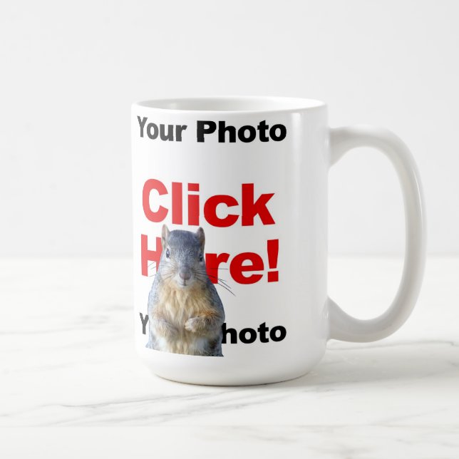 Hinzufügen einer benutzerdefinierten Foto-Tasse fü Kaffeetasse (Rechts)