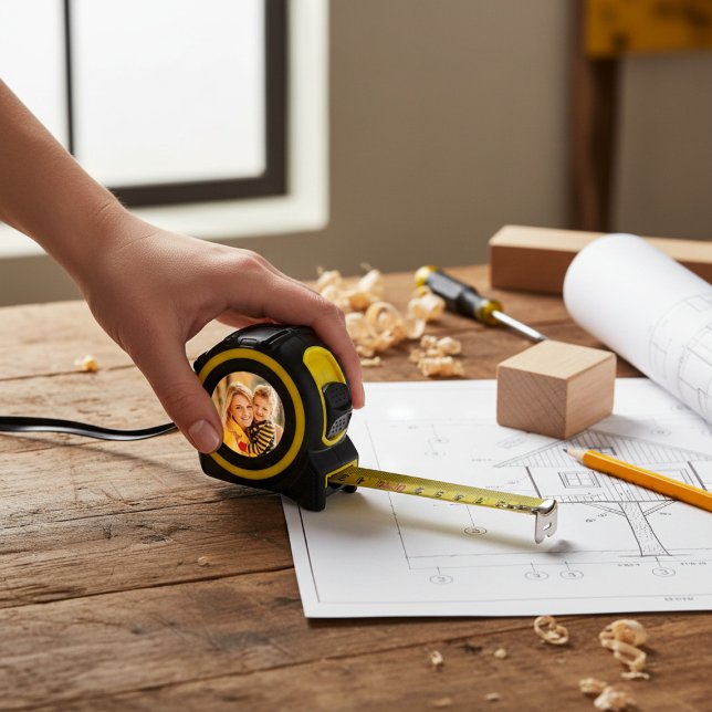 Hinzufügen einer eigenen Fotovorlage Maßband (Von Creator hochgeladen)