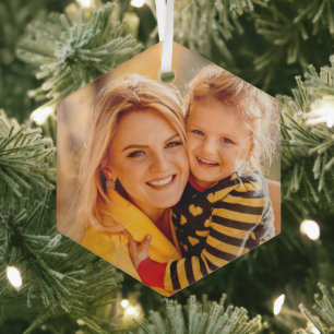 Hinzufügen einer eigenen Fotovorlage Ornament Aus Glas