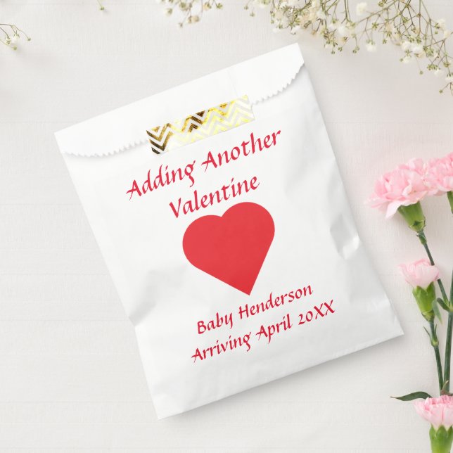Hinzufügen eines anderen Valentins Geschenktütchen (Versiegelt)