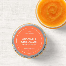 Hinzufügen eines benutzerdefinierten farbigen, mod runder aufkleber