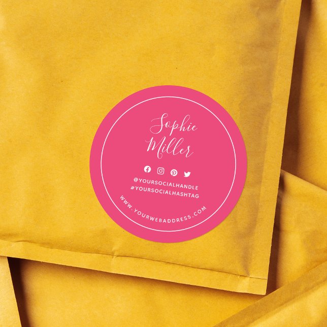 Hinzufügen eines benutzerdefinierten Farbmedienmar Runder Aufkleber (Von Creator hochgeladen)