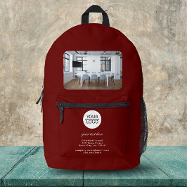 Hinzufügen eines benutzerdefinierten Fotos für Tex Bedruckter Rucksack