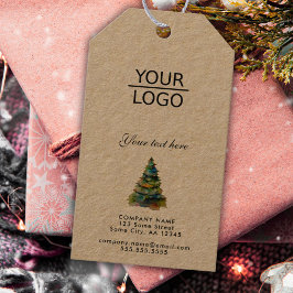 Hinzufügen eines benutzerdefinierten Logo Text-Wer Geschenkanhänger