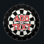 Hinzufügen eines benutzerdefinierten roten Texts i Dartscheibe<br><div class="desc">Ihr Vintager Dartboard in Schwarz und Weiß Retro 🎯 Ihren Text oder Namen hinzufügen, indem Sie die Personalisierungsoption auswählen. Bitte lass mir, ob Sie weitere Fragen haben und weil Zazzles Kundensupport die Kundenerfahrung abwickelt, können Sie den Zazzle Kundensupport per Chat, Telefon oder E-Mail erreichen, wie in diesem hilfreichen Link hier...</div>