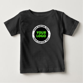 Hinzufügen eines eigenen Firmenlogos oder Hochlade Baby T-shirt