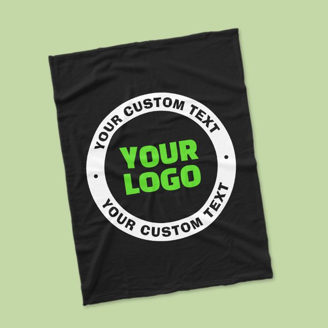 Hinzufügen eines eigenen Firmenlogos oder Hochlade Fleecedecke (Von Creator hochgeladen)